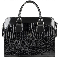 Černá dámská luxusní taška na notebook Jabbah
