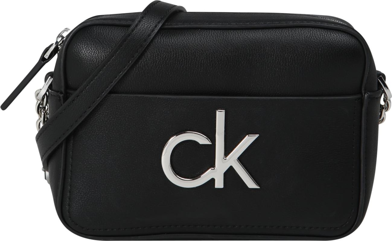 Calvin Klein Brašna na kameru 'RE-LOCK CAMERA BAG' černá